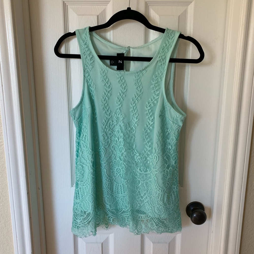 Lace Layered Tank Top
